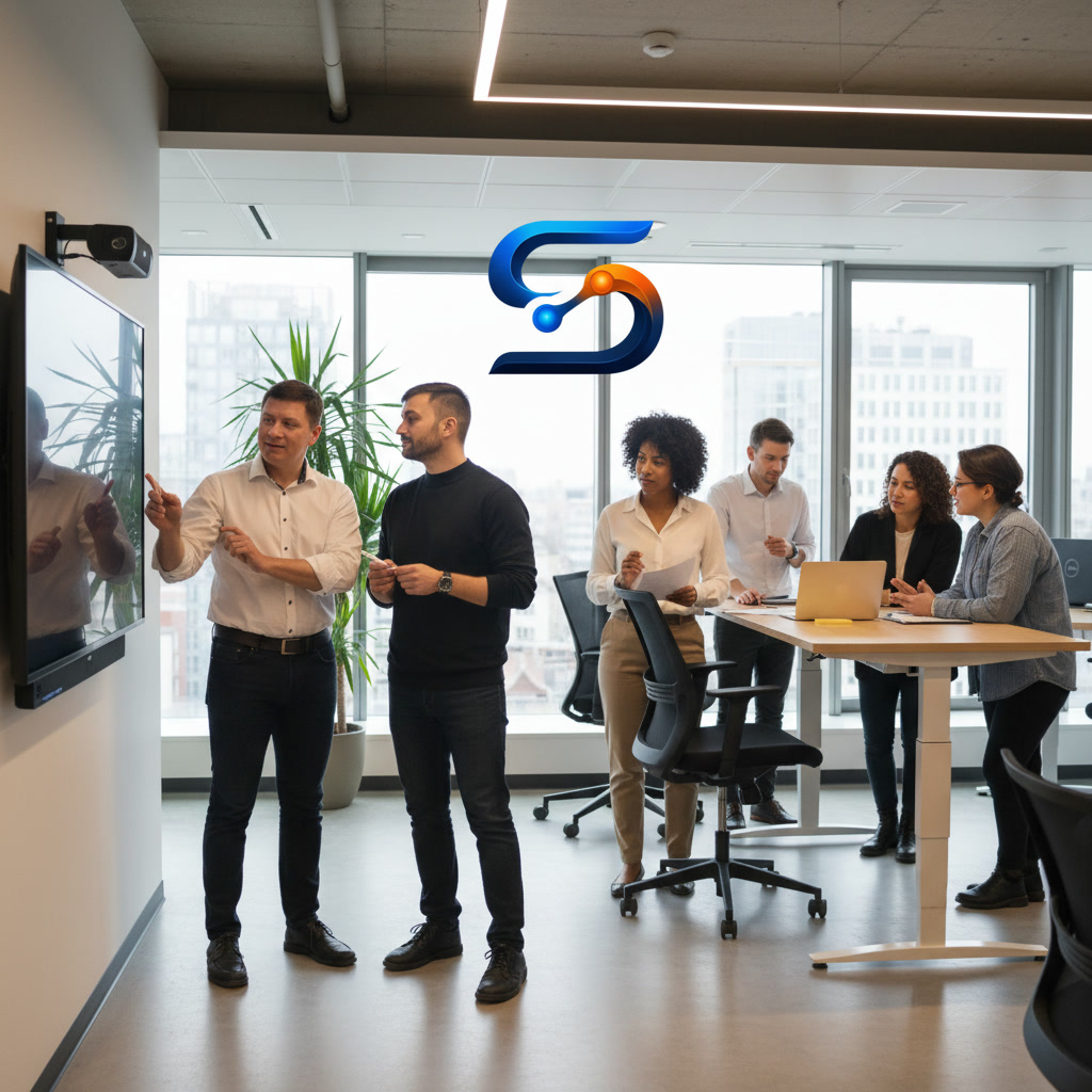 Schoonnect Team — Workshop am Bildschirm
